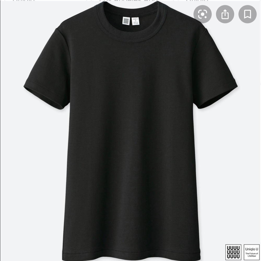 Set of 3️⃣ U Crew Neck Short Sleeve T-Shirt